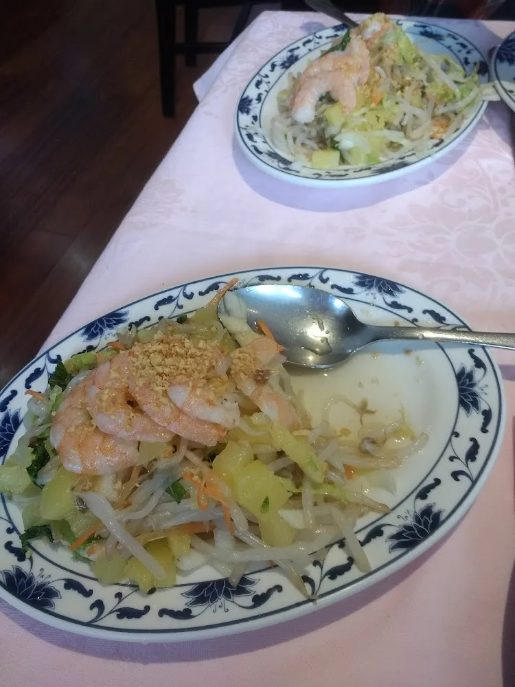 Salade Thaïlandaise Aux Crevettes
